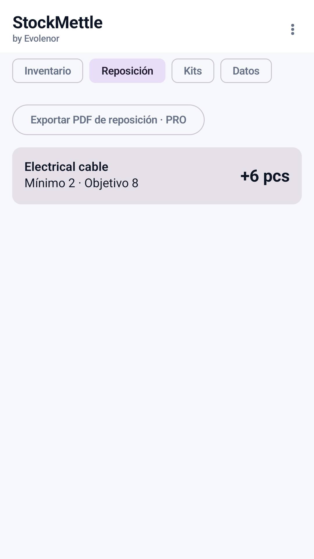Consulta la cantidad exacta para llegar al objetivo